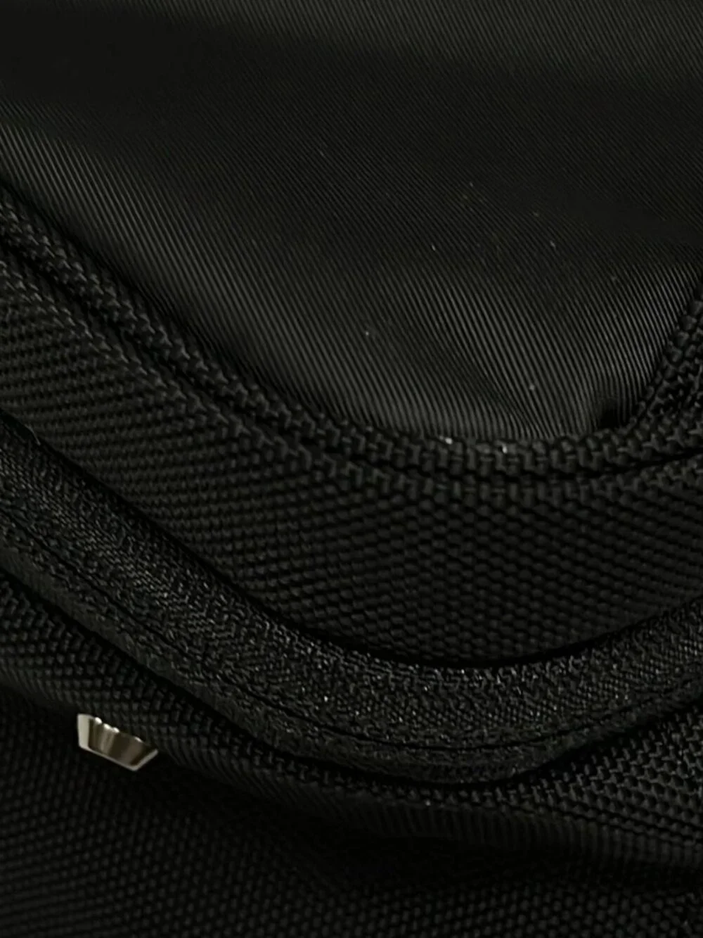 ACE Black Nylon Backpack